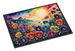 Pansies In Color Doormat Front Door Mat Indoor Outdoor Rugs For Entryway, Non Slip Washable Low Pile, 24H X 36W_maomaolike.com