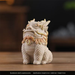 Sandstone Wealth-Attracting Pixiu Small Ornament Healing Office Desk Stress Relief Artifact Chinese Style Coffee Table_maomaolike.com