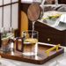 High Temperature Resistant Glass Home Living Room Coffee Table Light Luxury High-end Guest Drinking Water Tea Cup Set_maomaolike.com