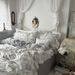 Wholesale INS Girl Heart French Romantic Small Floral Four-Piece Princess Style Retro Lace Pure Cotton 4-Piece Set_maomaolike.com