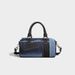Niche Design Patchwork Denim Crossbody Bowling 2026 Summer New Versatile Boston Pillow Bag_maomaolike.com