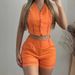 Women's clothing hanging dye lace sleeveless fashion casual suit _maomaolike.com