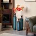 Floor Metal Vase Modern Style Decoration Home Droplet Shaped White Metal Vase 3-piece Set Gorgeous Home Decoration Large Glazed Metal Vase_maomaolike.com
