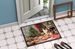 Keeshond Christmas Cookies Doormat Front Door Mat Indoor Outdoor Rugs For Entryway, Non Slip Washable Low Pile, 24H X 36W_maomaolike.com