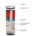 1pc Stainless Steel Thermos With Lid And Straw 600ml Insulation Straight Water Dual Wall Vacuum Cup Stains Letter Full_maomaolike.com
