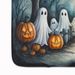 Ghosts Spooky Halloween Memory Foam Kitchen Mat Machine Washable Anti-Fatigue Mat Cushion Comfort Bath Mat Or Kitchen Rug_maomaolike.com