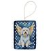Coton De Tulear My Angel Porcelain Ornament Christmas Tree Hanging Decorations For Home Christmas Holiday, Rectangle, Gift, Multicolor_maomaolike.com