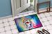 Dalmatian Hippie Dawg Doormat Front Door Mat Indoor Outdoor Rugs For Entryway, Non Slip Washable Low Pile, 24H X 36W_maomaolike.com