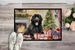 Newfoundland Cozy Christmas Doormat Front Door Mat Indoor Outdoor Rugs For Entryway, Non Slip Washable Low Pile, 24H X 36W_maomaolike.com