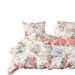 Duvet Cover Set 3 Pieces - Floral Printed Brushed Polyester Bedding Set, Ultra Soft Queen King Size 2 Pillowcases,_maomaolike.com