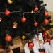7 Ft Artificial Christmas Tree Unlit Douglas Fir With Realistic Branches And 1346 Tips, Black Halloween Style_maomaolike.com