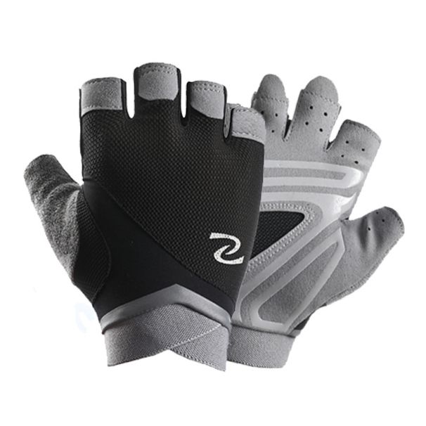 Half-finger fitness sports gloves for men and women gym training dumbbell equipment anti-slip breathable riding spring and summer shock absorption_maomaolike.com