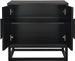 conifferism Modern Natural Night Stand 24" Wide With Solid Wood Doors, Bedroom Nightstand 24" Tall Bedside Tables, Mid Century Vintage Fluted Sofa End Side Table Living Room_maomaolike.com