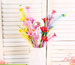 Cross-border Macaron Feather Grass Bouquet, Faux Green Plants, Artificial Flowers, Reed Wreath, Cuttings, Flyling Grass,_maomaolike.com