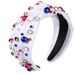 Fashionable and Versatile Headband Wide Edge Nail Pearl Headband Korean Version Knotted Temperament Pressure Hair Accessory_maomaolike.com