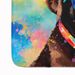 Chocolate Labrador Hippie Dawg Memory Foam Kitchen Mat Machine Washable Anti-Fatigue Mat Cushion Comfort Bath Mat Or Kitchen Rug_maomaolike.com
