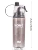 600ML Sports Drinking Spray Fog Male And Female Plastic Water Bottle For Cycling Hiking Outdoor Gym_maomaolike.com