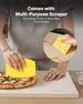 Pizza Stone, 20 X 14 X 0.67 In Rectangular Pizza Stone, Extra Large Baking-Stone With Scraper, 1450℉ Heat-Resistant Cordierite, For Oven, BBQ Griller, Baking Bread & Pizza_maomaolike.com