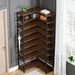 Corner Shoe Rack, Freestanding Shoe Storage Shelf_maomaolike.com