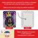 Gordon Setter King Of Mardi Gras Porcelain Ornament Christmas Tree Hanging Decorations For Home Christmas Holiday, Rectangle, Gift, Multicolor_maomaolike.com