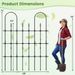 58 X 73 Inch Outdoor Garden Rose Arch Trellis For Climbing Plants_maomaolike.com