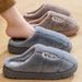 Big Size 50 51 Winters Women Men Thick Sole Indoor Home Warm Couples Shoes Non-Slip Flat Platform Women's Cotton_maomaolike.com