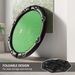 Poker Table Foldable 47" Round Casino Folding Game Table For 8 Players With Cup Holders, Green_maomaolike.com