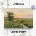 Psalm 23 Scripture Pastoral Painting Poster, Soft-toned Idyllic Landscape With Sheep, Stream And Wildflowers Poster, Serene Religious-themed Decor For_maomaolike.com