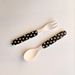 Infant Children Learning To Eat Rice Noodles Baby Food Bamboo Fiber Penguin Giraffe Fork Spoon_maomaolike.com