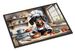 Dachshund The Chef Doormat Front Door Mat Indoor Outdoor Rugs For Entryway, Non Slip Washable Low Pile, 24H X 36W_maomaolike.com