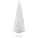 6' Artificial Pencil Christmas Tree, Slim Xmas Tree With 390 Realistic Branch Tips And Plastic Stand, White_maomaolike.com