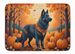Belgian Sheepdog Fall Memory Foam Kitchen Mat Machine Washable Anti-Fatigue Mat Cushion Comfort Bath Mat Or Kitchen Rug_maomaolike.com