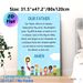 Our Father Prayer Painting Poster, Warm Cartoon-style Poster With Classic Prayer Text And Praying Figures, Gentle Religious Decor Ideal For Church_maomaolike.com