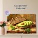 Avocado Toast Themed Painting Poster, Vibrant Impressionist-style Food Art Poster, Warm Appetizing Design Ideal For Kitchen And Dining Room_maomaolike.com