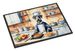 Scottish Deerhound The Chef Doormat Front Door Mat Indoor Outdoor Rugs For Entryway, Non Slip Washable Low Pile, 24H X 36W_maomaolike.com
