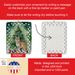 Highlander Lynx Cat By The Christmas Tree Porcelain Ornament Christmas Tree Hanging Decorations For Home Christmas Holiday, Rectangle, Gift, Multicolor_maomaolike.com