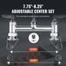 VEVOR Commercial Faucet With Pre-Rinse Sprayer, 44" Height, 8" Center, 12" Swing Spout, Deck Mount Kitchen Sink Faucet, Brass Constructed Device With Pull Down Spray, For 1/2/3 Compartment Sink_maomaolike.com