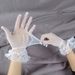 Unisex Thin mesh gloves women hollow fashion sexy black stretch lace gloves lace performance_maomaolike.com