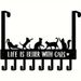 Over-The-Door Cat Organizer,8 Multi-Purpose Hooks For Wall Or Door, Home Storage_maomaolike.com