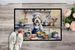 Old English Sheepdog The Chef Doormat Front Door Mat Indoor Outdoor Rugs For Entryway, Non Slip Washable Low Pile, 24H X 36W_maomaolike.com