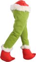 Holiday Grinch Green Tree Decoration Santa Claus Elf Leg Christmas_maomaolike.com