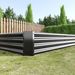 Raised Garden Bed Kit - Metal Raised Bed Garden 7.6x3.7x0.98ft For Flower Planters, Vegetables Herb Black_maomaolike.com