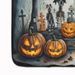 Pet Cemetery Spooky Halloween Memory Foam Kitchen Mat Machine Washable Anti-Fatigue Mat Cushion Comfort Bath Mat Or Kitchen Rug_maomaolike.com