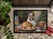 English Bulldog Christmas Cookies Doormat Front Door Mat Indoor Outdoor Rugs For Entryway, Non Slip Washable Low Pile, 24H X 36W_maomaolike.com