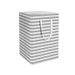 New Cross-Border Canvas Bag Dirty Laundry Large Long Handle Storage Basket Hot-sale Hot-Selling Striped Moving Packing_maomaolike.com