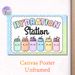 Hydration Station Painting Poster, Pastel-colored Cute Cartoon Water Bottles Poster, Gentle Reminder To Stay Hydrated, Ideal For Office, Break Room_maomaolike.com