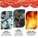 7.5ft PVC Flocking Hinged Tree Environmentally Friendly Fireproof Artificial Christmas Flocked Tree_maomaolike.com