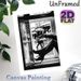 Rainy City Window Coffee Painting Poster, Monochrome Elegant Urban Leisure Scene Poster, Stylish Minimalist Decor Ideal For Cafe, Living Room, Bedroom_maomaolike.com