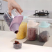 Japanese Style Canned Grain Container Home Use Insect-Proof Moisture-Proof Sealed Flour Jar Rice Bucket Five Grains_maomaolike.com