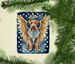 Airedale Terrier My Angel Porcelain Ornament Christmas Tree Hanging Decorations For Home Christmas Holiday, Rectangle, Gift, Multicolor_maomaolike.com
